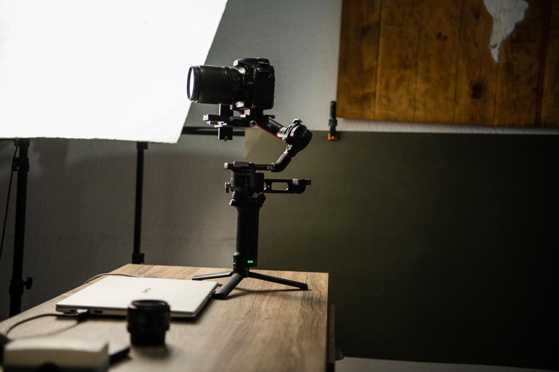 Close-up of a Photography Equipment
